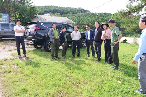 Đoàn khảo sát HĐND tỉnh giám sát về quản lý bảo vệ rừng