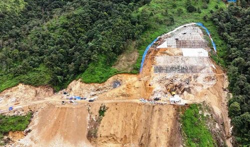 Cửa hầm Hoàng Liên, phía Lai Châu. Ảnh: Khắc Kiên
