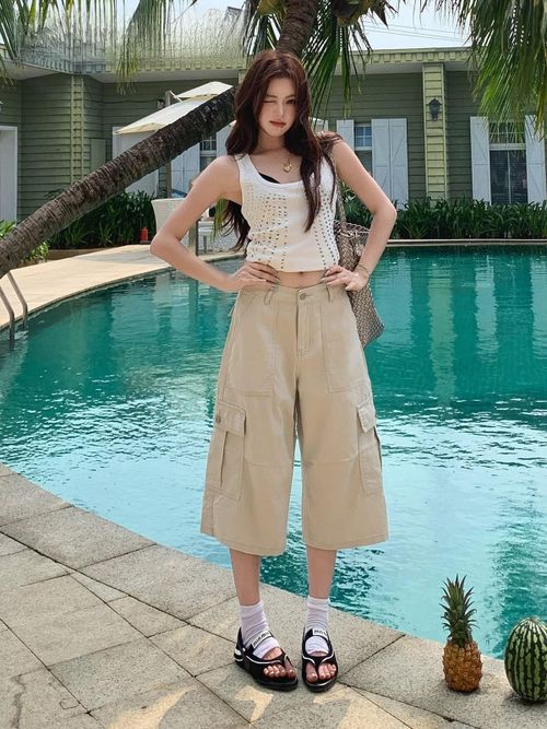 Mỗi vóc dáng sẽ phù hợp với một kiểu quần short lửng khác nhau. (Ảnh: Pinterest)