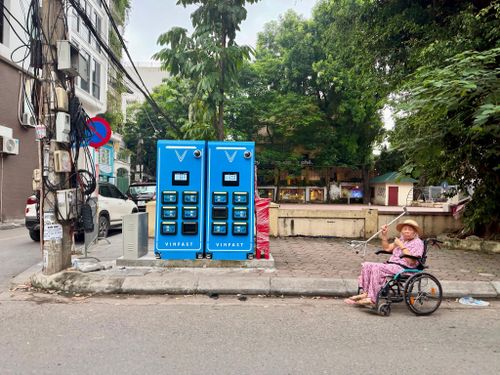 Hệ thống hạ tầng xanh khi được hoàn thiện sẽ góp phần thúc đẩy việc chuyển đổi các phương tiện giao thông xanh, thân thiện hơn với môi trường. Ảnh: Tuấn Dũng