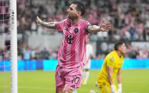 Messi tỏa sáng giúp Inter Miami đả bại Atletico San Luis. Ảnh: ESPN