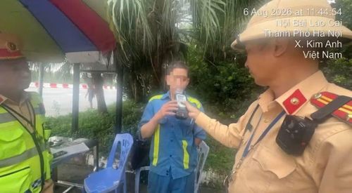 Người điều khiển phương tiện đi vào đường cao tốc, vi phạm nồng độ cồn vượt 2 lần mức kịch khung.