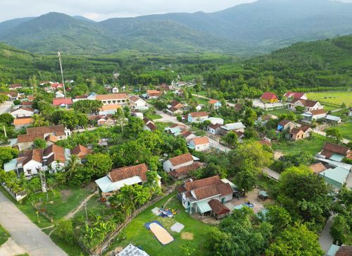 Làng miền núi xã Bình Phú tỉnh Gia Lai. Ảnh: G.X