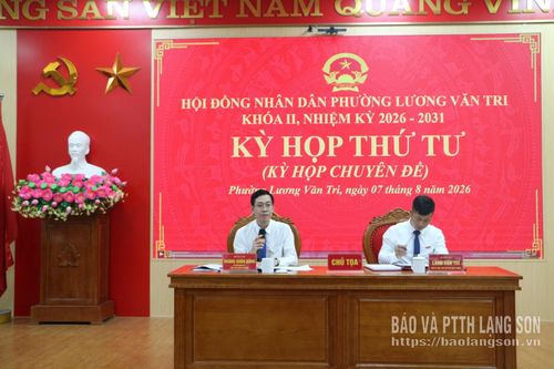 Các đồng chí Thường trực HĐND phường điều hành kỳ họp
