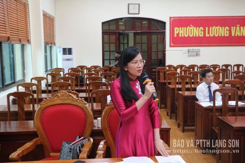 Đại biểu đóng góp ý kiến tại kỳ họp
