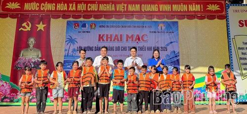 Đoàn thanh niên xã Tân Mai phối hợp Trường TH&THCS Ba Khan tổ chức lớp hướng dẫn kỹ năng bơi và phòng, chống đuối nước cho thanh, thiếu nhi năm 2026.