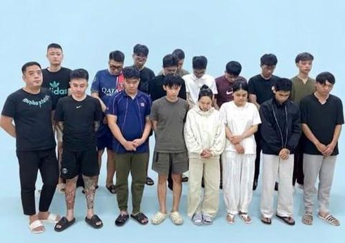 Các đối tượng bị bắt giữ
