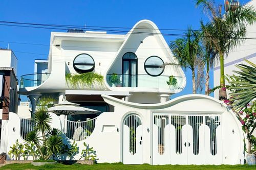Căn biệt thự 312 m2 của vợ chồng chị Thư ở Đắk Lắk.