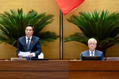 Phó Chủ tịch Quốc hội, Thượng tướng Nguyễn Doãn Anh phát biểu kết luận phiên họp