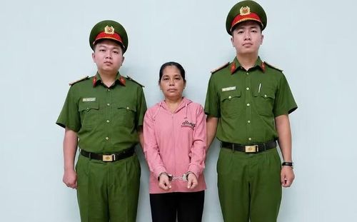 Bà Tâm bị bắt khẩn cấp sau vụ việc.