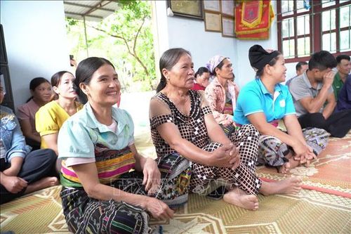 Sau sáp nhập, xã Sơn Điện (Thanh Hóa) từ 10 bản giảm còn 5 bản nên quy mô diện tích, dân số các bản tăng lên. Ảnh: Khiếu Tư/TTXVN