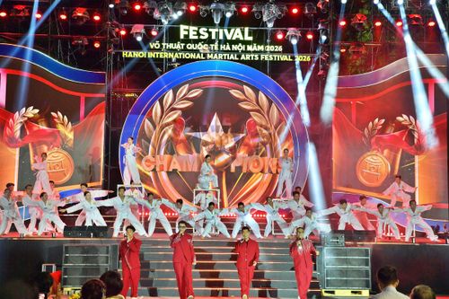 Festival Võ thuật quốc tế Hà Nội 2026 góp phần khẳng định vị thế của Hà Nội là điểm đến của các sự kiện văn hóa, thể thao tầm quốc tế.