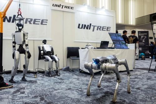  Một hội nghị về robot ở Tokyo vào tháng 5. Ảnh: New York Times. 