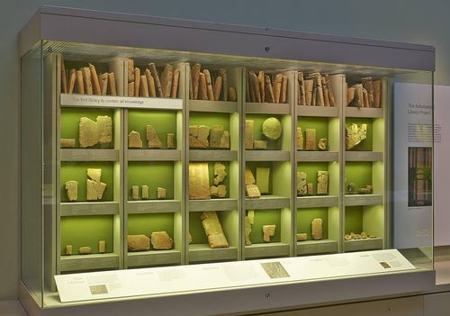 Các tác phẩm của Thư viện Ashurbanipal hiện được trưng bày tại Bảo tàng Anh. Ảnh: British Museum.