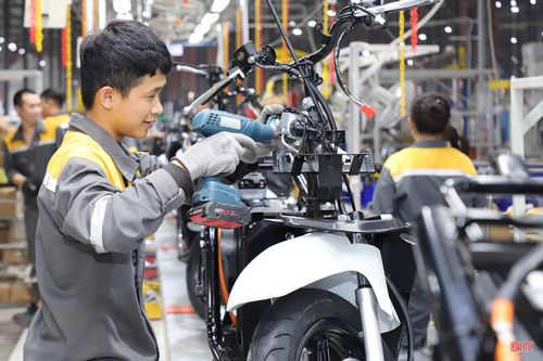 Dự án Nhà máy sản xuất xe máy điện VinFast Hà Tĩnh đã hoàn thành và đi vào vận hành từ tháng 4/2026.
