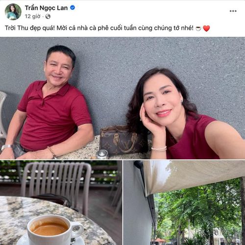 NSƯT Chí Trung và bạn gái. Ảnh: Chụp màn hình FBNV