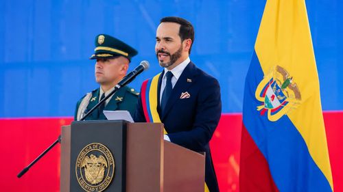 Tân Tổng thống Colombia Abelardo De La Espriella. Ảnh: LaSexta.