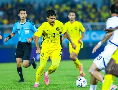 Malaysia bị đánh giá thấp hơn đoàn quân HLV Kim Sang Sik nhưng đó cũng là một lợi thế tâm lý cho thầy trò HLV Tan Cheng Hoe. Ảnh: FAM.