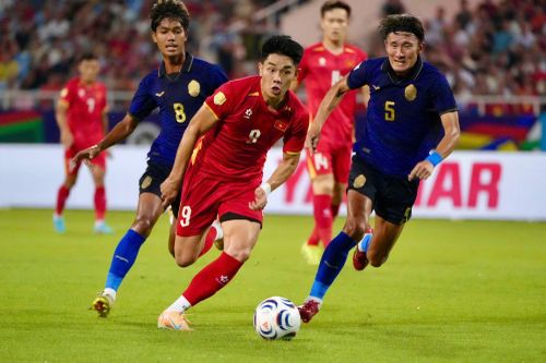 Đình Bắc có thể tiếp tục là mũi nhọn quan trọng trong đội hình tuyển Việt Nam trong 2 trận bán kết sắp tới. Ảnh: CTV.