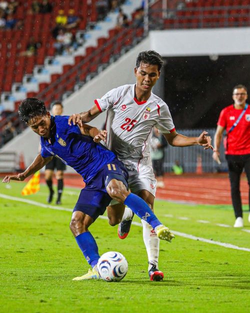Thái Lan thắng Myanmar 2-0 nhờ 2 quả phạt đền. (Ảnh: MFF)