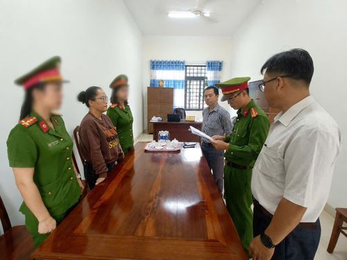 Cơ quan điều tra khởi tố, bắt tạm giam đối tượng Nguyễn Thị Hằng.