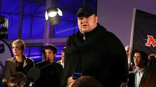 Doanh nhân Internet Kim Dotcom.