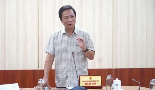 Ông Hoàng Nam, Phó Chủ tịch Thường trực UBND tỉnh nhấn mạnh, khai trương đường bay Đồng Hới - Cam Ranh thúc đẩy phát triển du lịch.