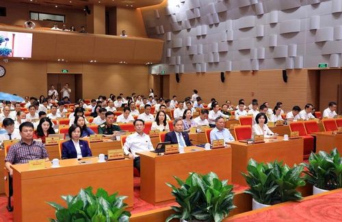  Các đại biểu tham dự kỳ họp.