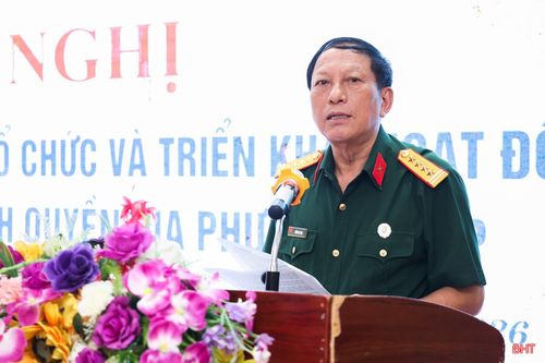 Đại tá Trần Bá Linh, Chủ tịch Hội Truyền thống Trường Sơn - Đường Hồ Chí Minh tỉnh Hà Tĩnh.