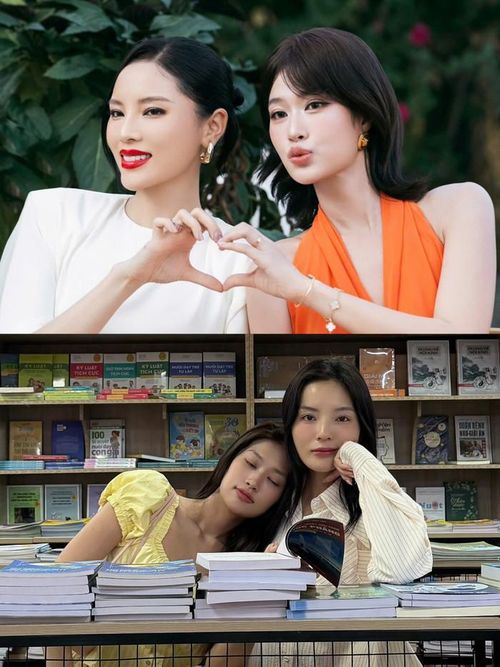 Hai bóng hồng thường xuyên xuất hiện cùng nhau trong các sự kiện đình đám lẫn các hoạt động thường nhật. Ảnh: IGNV