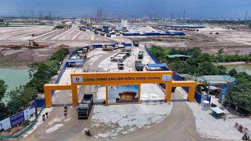 Một góc dự án khu đô thị thể thao quốc tế Hà Nội. Ảnh: Hoàng Anh