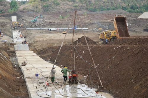 Việc sớm có mặt bằng giúp cho các dự án tại Đắk Mil triển khai thuận lợi (Ảnh: Đức Lập)
