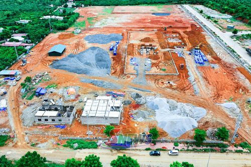 Thi công Dự án Tổ hợp nhà máy sản xuất thức ăn chăn nuôi và chế biến nông sản của Công ty TNHH Mavin Mai Sơn.