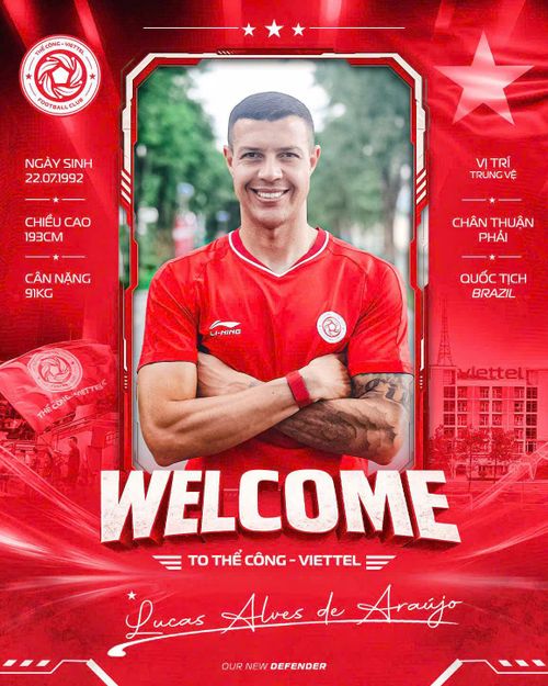 Lucas Alves trưởng thành từ nền bóng đá Brazil.