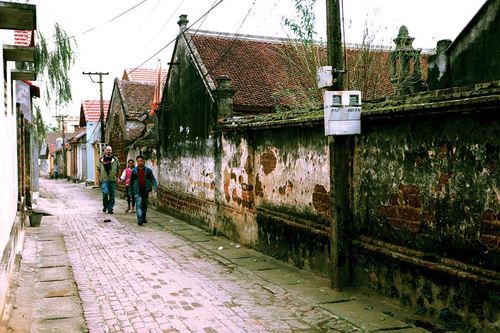 Làng cổ Đường Lâm. Ảnh: Linh Tâm