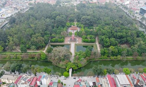 Di tích lịch sử Thành cổ Sơn Tây. Ảnh: Nhật Minh