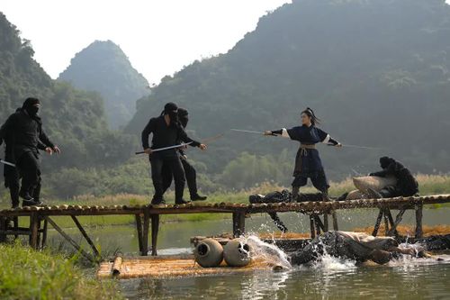 Một trong những cảnh quay đẹp của phim "Hộ linh tráng sĩ - Bí ẩn mộ vua Đinh".