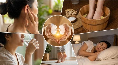 Một số thói quen đơn giản nhưng lại tác dụng tốt với thận.(Ảnh AI)