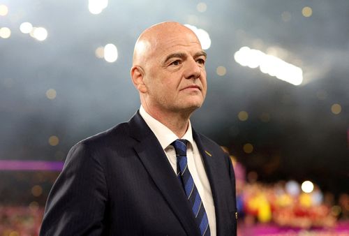 Ông Infantino tiếp tục trở thành tâm điểm tranh cãi. Ảnh: Reuters.