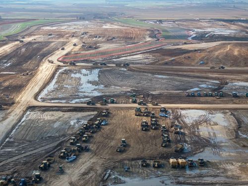  Trung tâm dữ liệu Meta đang được xây dựng tại Holly Ridge, Louisiana (Mỹ) vào năm 2025. Ảnh: WSJ. 
