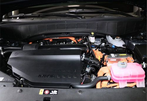 Palisade Hybrid sử dụng động cơ xăng tăng áp 2.5 lít kết hợp hệ thống hybrid TMED-II, cho tổng công suất khoảng 334 mã lực và mô-men xoắn 460 Nm. Ảnh: Hyundai.