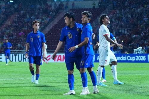 Worachit( số 10) của Thái Lan. Ảnh: FA Thailand