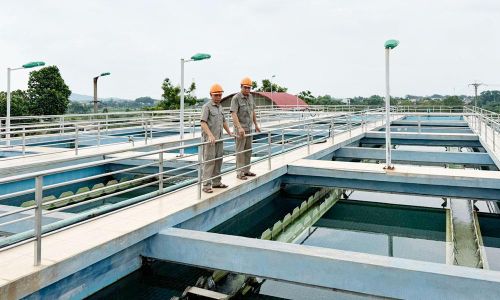 Nhà máy nước Bắc Giang (Công ty cổ phần Nước sạch Bắc Giang).