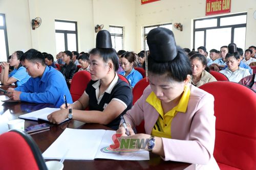 Các học viên tham dự lớp tập huấn.