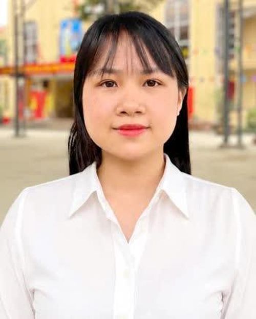Cô giáo Vũ Hà Anh Giáo viên Trường Tiểu học Vĩnh Lợi, xã Bình Ca