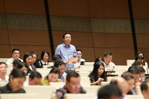 Đại biểu Nguyễn Đại Thắng (đoàn Hưng Yên). Ảnh: Media Quốc hội.