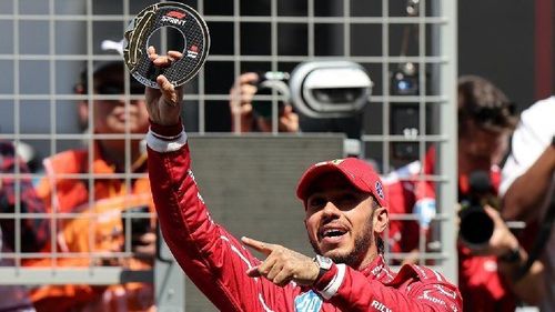 Lewis Hamilton góp mặt ở vị trí thứ 10