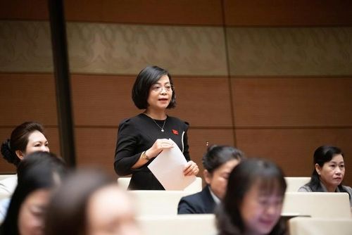 Đại biểu Nguyễn Thanh Cầm – Đoàn ĐBQH tỉnh Đồng Tháp. Ảnh: Media Quốc hội
