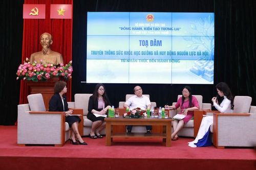 Tọa đàm "Truyền thông sức khỏe học đường và huy động nguồn lực xã hội: Từ nhận thức đến hành động".