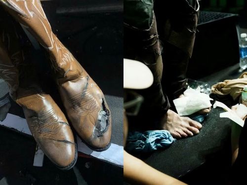 Nam nghệ sĩ đã cống hiến hết mình cho một sân khấu giàu tính điện ảnh.